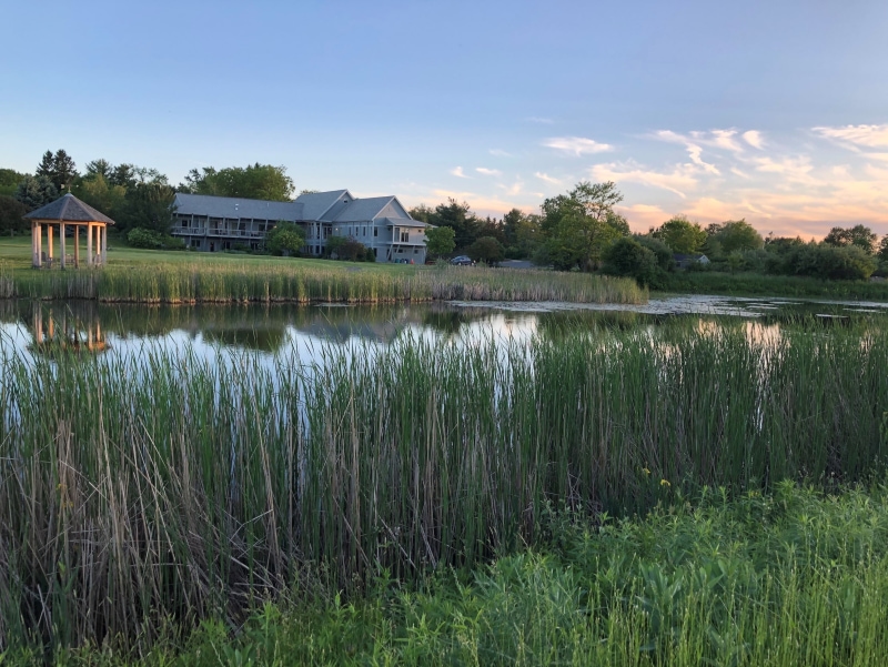 View of the Hospicare building