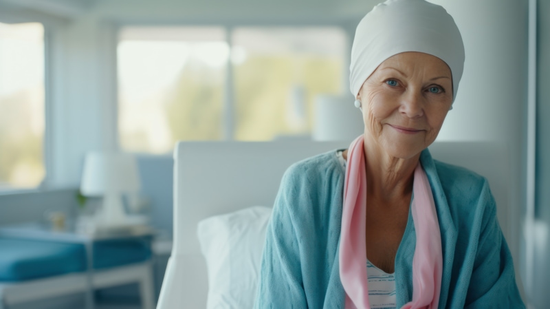 Woman at Hospicare facility